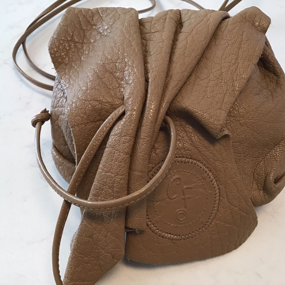 Carlos Falchi mini disco bag